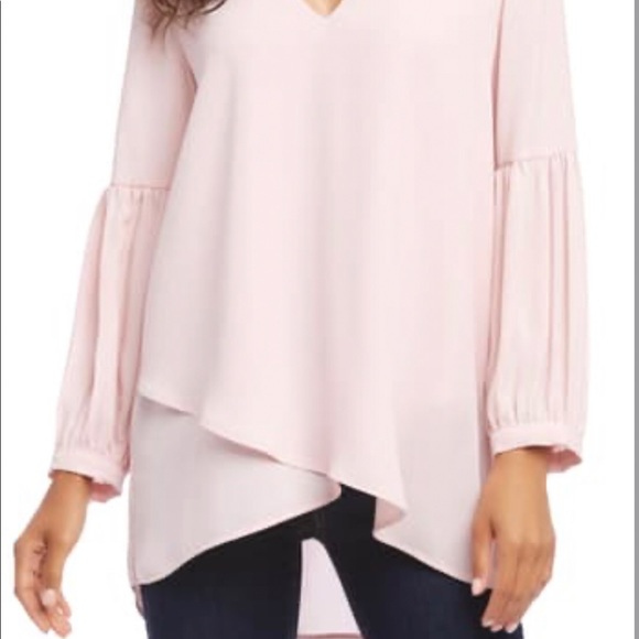 🆕 Gorgeous pink Karen Kane Blouse - Picture 3 of 4
